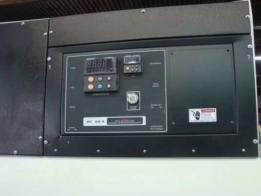 36" width x 48" H x 36" L Blue M, stainless interior, 480 V., Horiz-air, 600&deg;F - Image 5