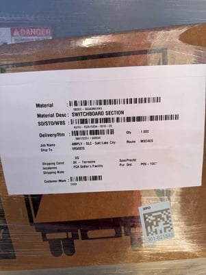 2500 Amp. ABB, Switchgear, 3-Section, 480/277 Volts, 2500A Main Breaker - Image 5