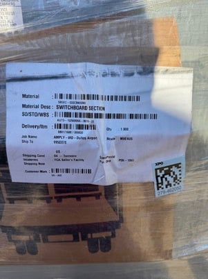 2500 Amp. ABB, Switchgear, 3-Section, 480/277 Volts, 2500A Main Breaker - Image 8