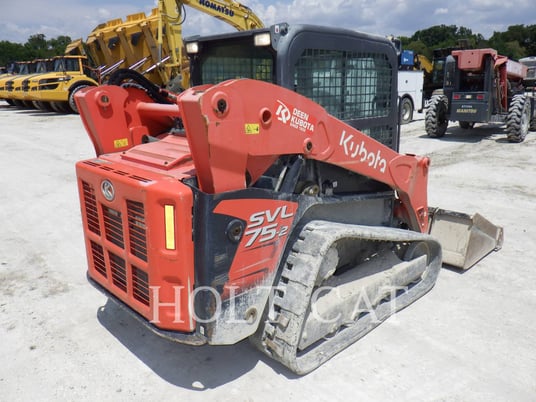 Kubota Manufacturing Of America SVL75-2, Skid Steer Loader, 1115 hours, S/N: 54360, 2021 - Image 3