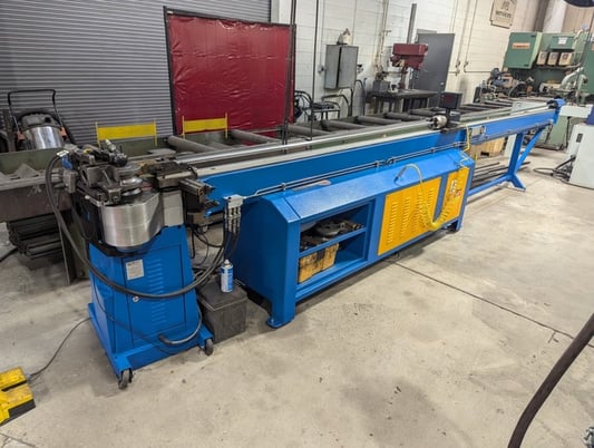 Ercolina #030, cnc semi-automatic mandrel bending machine, variable bending speed - Image 1