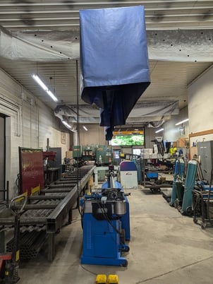 Ercolina #030, cnc semi-automatic mandrel bending machine, variable bending speed - Image 7