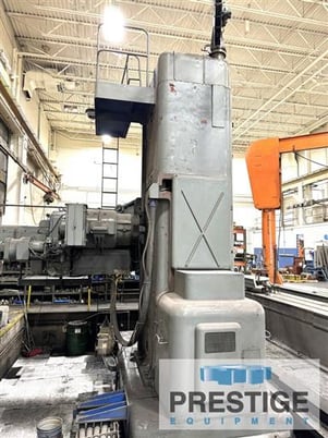 6.3" Skoda #WD160/200, ram type horizontal boring mill, Trionics Pro-Max 3-Axis digital read out, full - Image 5