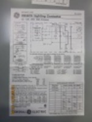 200 Amp. General Electric, CR360L613, Air Contactor, #LVC2274 - Image 1