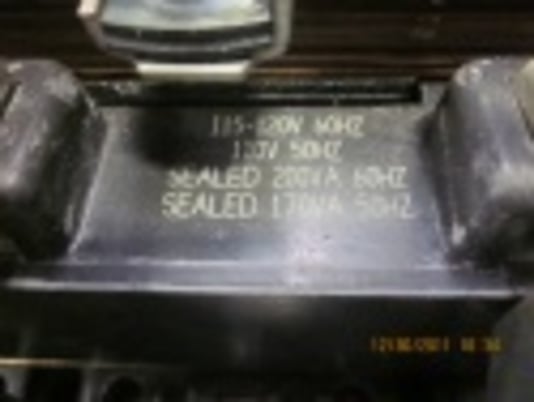 200 Amp. General Electric, CR360L613, Air Contactor, #LVC2274 - Image 2