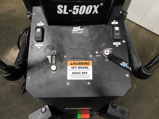 500 lb. Serverlift #SL500X, electric computer server lift - Image 8