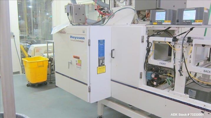 Hayssen #Ultima-ST-12-16HR, VFFS, w/ Spee-Dee Auger Filler, 60 BPM, 2-1/8"-12" width x 3"-16" L max, AB PLC - Image 5