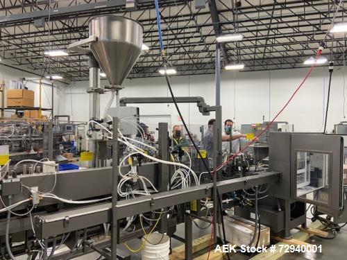 Bartelt #IM7-14, HFFS, Dual Liquid Fillers, 2"-5-3/4" width x 2"-9" H bag range, 100 CPM, AB PLC - Image 2