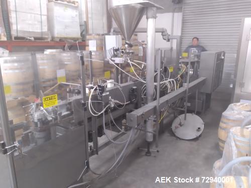 Bartelt #IM7-14, HFFS, Dual Liquid Fillers, 2"-5-3/4" width x 2"-9" H bag range, 100 CPM, AB PLC - Image 7