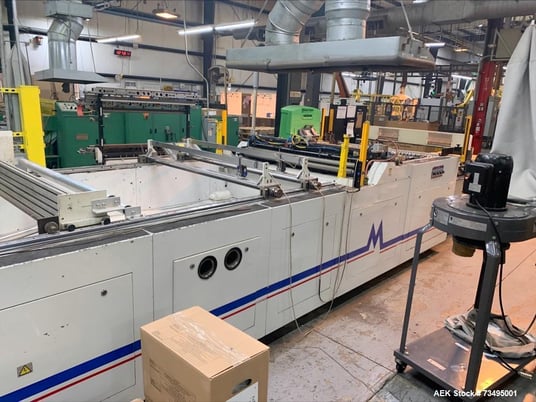 Mamata #VEGA-1200-A, Dual Draw Roll Bag Maker, twin lane, 250/150 CPM side/bottom, 480 VAC, 2014 - Image 1