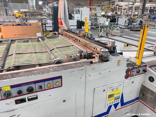 Mamata #VEGA-1200-A, Dual Draw Roll Bag Maker, twin lane, 250/150 CPM side/bottom, 480 VAC, 2014 - Image 8