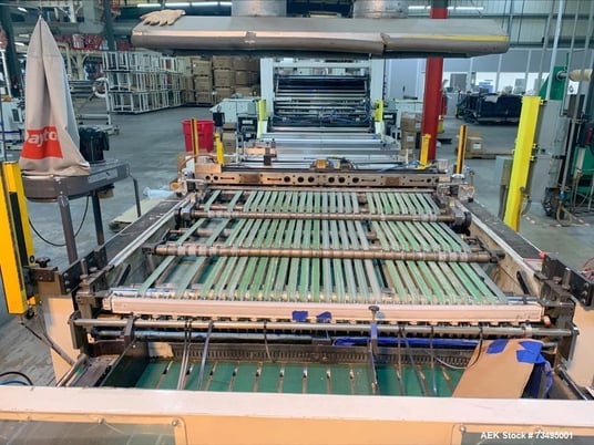 Mamata #VEGA-1200-A, Dual Draw Roll Bag Maker, twin lane, 250/150 CPM side/bottom, 480 VAC, 2014 - Image 9