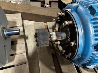 100 HP 3600 RPM Westinghouse AAAM, Frame 445UCZ, TEAO, footless, 440 Volts, 3 phase - Image 6