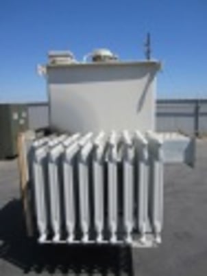 500 KVA 2400 Primary, 480Y/277 Secondary, ABB, oil, outdoor, #LT4640 - Image 2