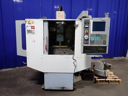 Haas #Mini-Mill, vertical machining center, 12" x 28-1/2" capacity, 208/240 V., coolant pump, Haas cnc, 2004 - Image 2