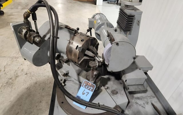 Rush #380, heavy duty drill & tool grinder, 3/16"to 3-1/8"drill diameter, pneumatic semi-automatic infeed - Image 4