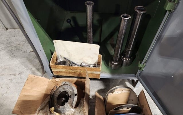 Rush #380, heavy duty drill & tool grinder, 3/16"to 3-1/8"drill diameter, pneumatic semi-automatic infeed - Image 8