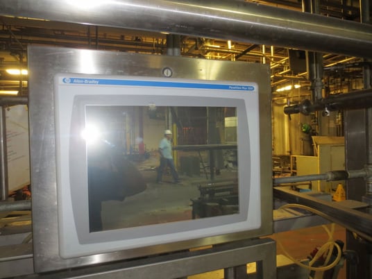 Pearson-Stilltide, cube packaging line, w/ Fillers, Case Handling, & Flow Metering, 50 lb., AB SLC & PLC - Image 2