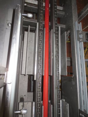 Pearson-Stilltide, cube packaging line, w/ Fillers, Case Handling, & Flow Metering, 50 lb., AB SLC & PLC - Image 4