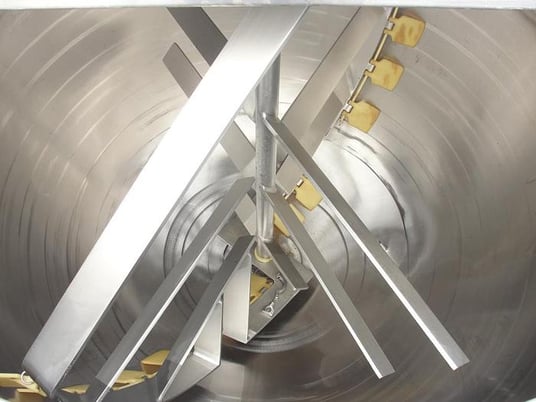 150 gallon ACME Coppersmithing, #AC-150, Steam Kettle w/ Single Motion Agitation & Scrape Surface, 150 psi - Image 9