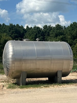 6000 Gal, Amerifab #AM-6000-I, Horizontal Insulated Storage Tank, Stainless Steel, new - Image 1