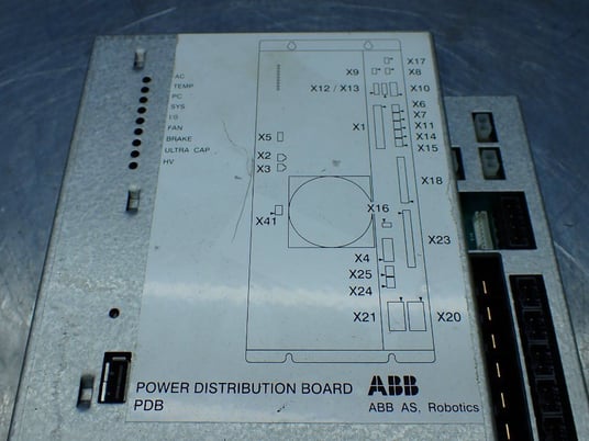 ABB #3HNA006147-001, Power Distribution Board - Image 5