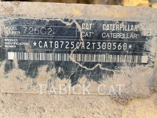 Caterpillar 725C2, Articulated Truck, 5136 hours, S/N: 2T300560, 2018 - Image 6