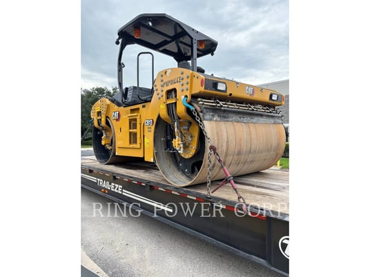 Caterpillar CB13 OSC, Twin Drum Roller, 219 hours, S/N: PWP01442, 2024 - Image 2