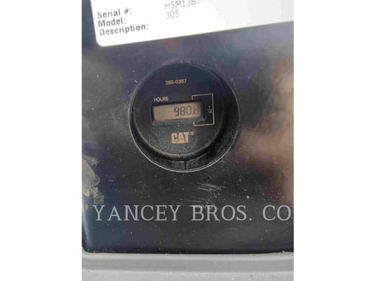 Caterpillar 305E2CR, Crawler Excavator, 980 hours, S/N: H5M13870, 2021 - Image 5