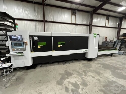 Bescutter #FLY-3015, fiber laser, 6000 watt, 5' x 10' sheet, shuttle table, air compressor, 2023 - Image 2