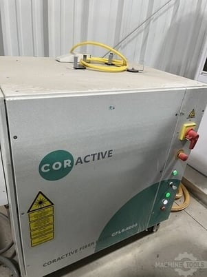 Bescutter #FLY-3015, fiber laser, 6000 watt, 5' x 10' sheet, shuttle table, air compressor, 2023 - Image 6