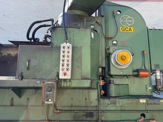 Blanchard #32K-60, vertical rotary surface grinder, 66" swing, 60" chuck, 30" under wheel, 32" wheel - Image 6