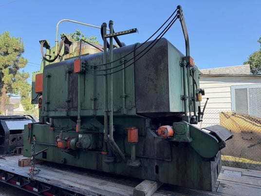 Blanchard #32K-60, vertical rotary surface grinder, 66" swing, 60" chuck, 30" under wheel, 32" wheel - Image 7