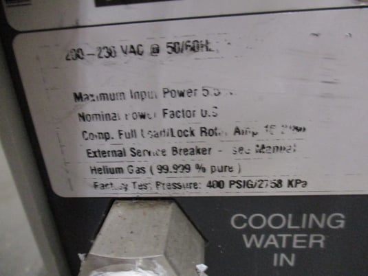 CTI - Cryogenics #9600, compressor, reman. - Image 6