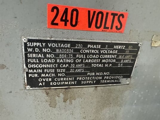 10" x 20" Landis #1R, universal cylindrical grinder, 12" x 1" x 5" wheel, plunge, hydraulic table travel, 1976 - Image 3