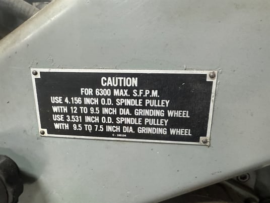 10" x 20" Landis #1R, universal cylindrical grinder, 12" x 1" x 5" wheel, plunge, hydraulic table travel, 1976 - Image 7