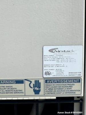 78.8 Ton, Multistack Airstack #ASP030XC13H2AS1AAAS-410A, Free Cooling Chiller, R-410A, 460 V., 206 GPM - Image 6