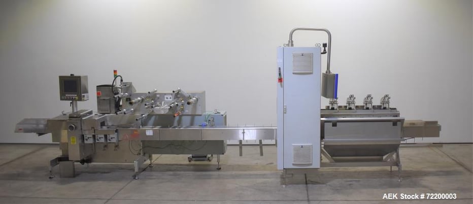 Delta #Eagle, Horizontal Flow Wrapper, 240 PPM, Dual Film Feed, AB PLC, 480 V., Unused, 2011 - Image 1