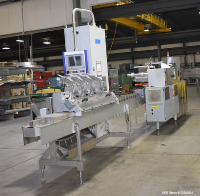 Delta #Eagle, Horizontal Flow Wrapper, 240 PPM, Dual Film Feed, AB PLC, 480 V., Unused, 2011 - Image 4