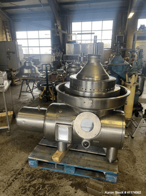 GEA Westfalia #MSA-90-01-076, Desludger Disc Centrifuge, Stainless Steel, 5920 RPM, - Image 1