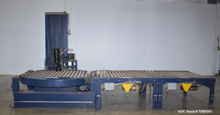 Lantech V Series #SVAMD, Auto Stretch Wrapper, 40 Loads/Hour, 30 FPM, AB SLC PLC, 12" roll diameter - Image 6