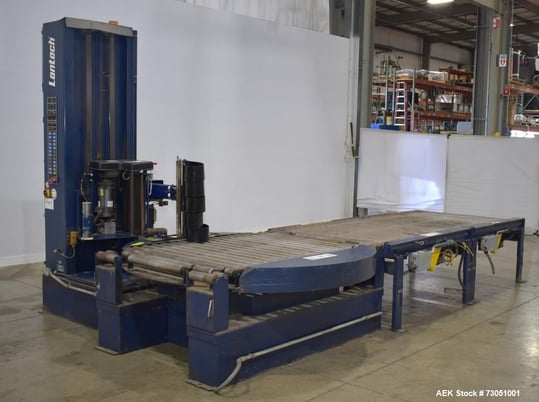 Lantech V Series #SVAMD, Auto Stretch Wrapper, 40 Loads/Hour, 30 FPM, AB SLC PLC, 12" roll diameter - Image 7