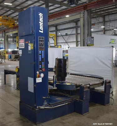 Lantech V Series #SVAMD, Auto Stretch Wrapper, 40 Loads/Hour, 30 FPM, AB SLC PLC, 12" roll diameter - Image 8