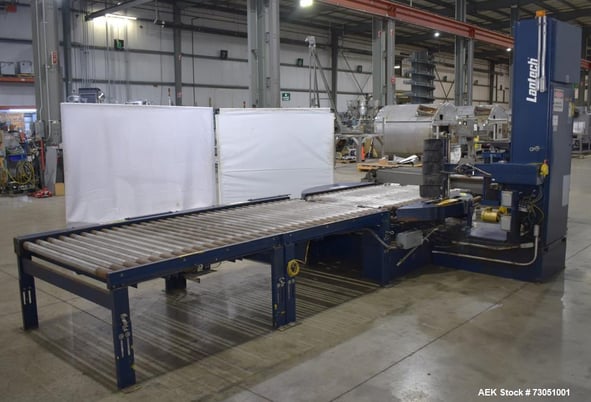Lantech V Series #SVAMD, Auto Stretch Wrapper, 40 Loads/Hour, 30 FPM, AB SLC PLC, 12" roll diameter - Image 9