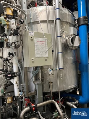 36" x 48" BOC IMA #Lyomax-12, Freeze Dryer, 316L Stainless Steel, 132 sq.ft., 11 shelf, AB Control, 1996 - Image 3
