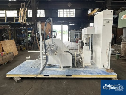 Premier Mill / IPS, Horiz Media Mill, 20L, 30 HP, explosion proof motors, AB VFDs, w/ switchgear, on Skid - Image 1