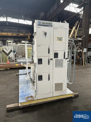 Premier Mill / IPS, Horiz Media Mill, 20L, 30 HP, explosion proof motors, AB VFDs, w/ switchgear, on Skid - Image 2