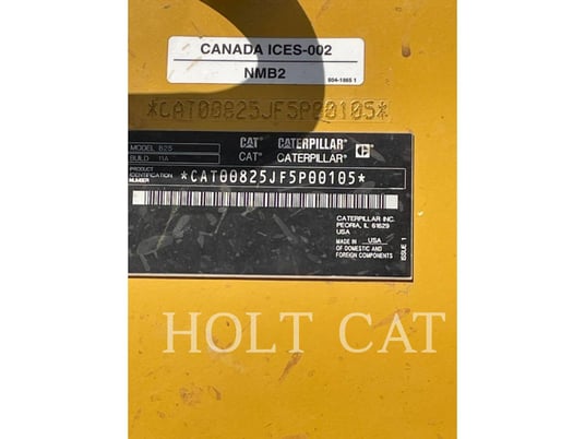 Caterpillar 825, Compactor, 847 hours, S/N: F5P00105, 2024 - Image 6