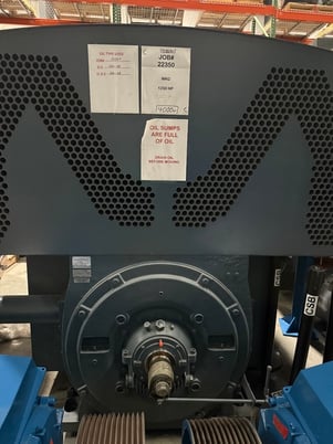 1250 HP 1180 RPM Siemens, Frame 6813Z, TEAAC, SB Type CAZ 4000 Volts - Image 2