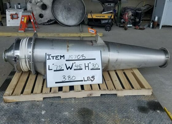 8 cu.ft., Stainless steel activator live bottom, 18" x 42" bin - Image 8